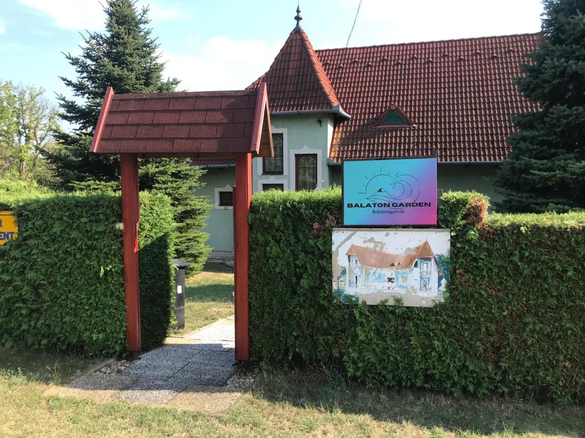 Ferienwohnung Balaton Garden Balatongyörök Exterior foto